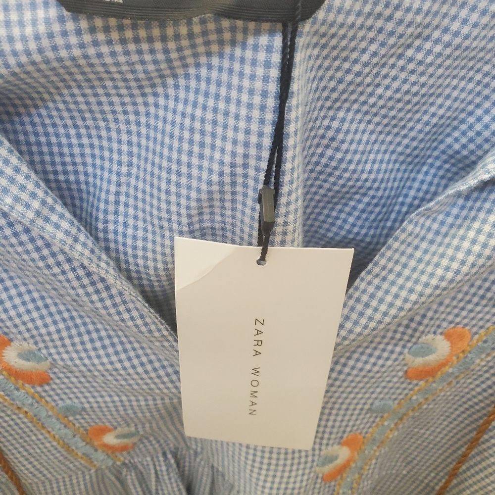 Zara woman  boho blouse